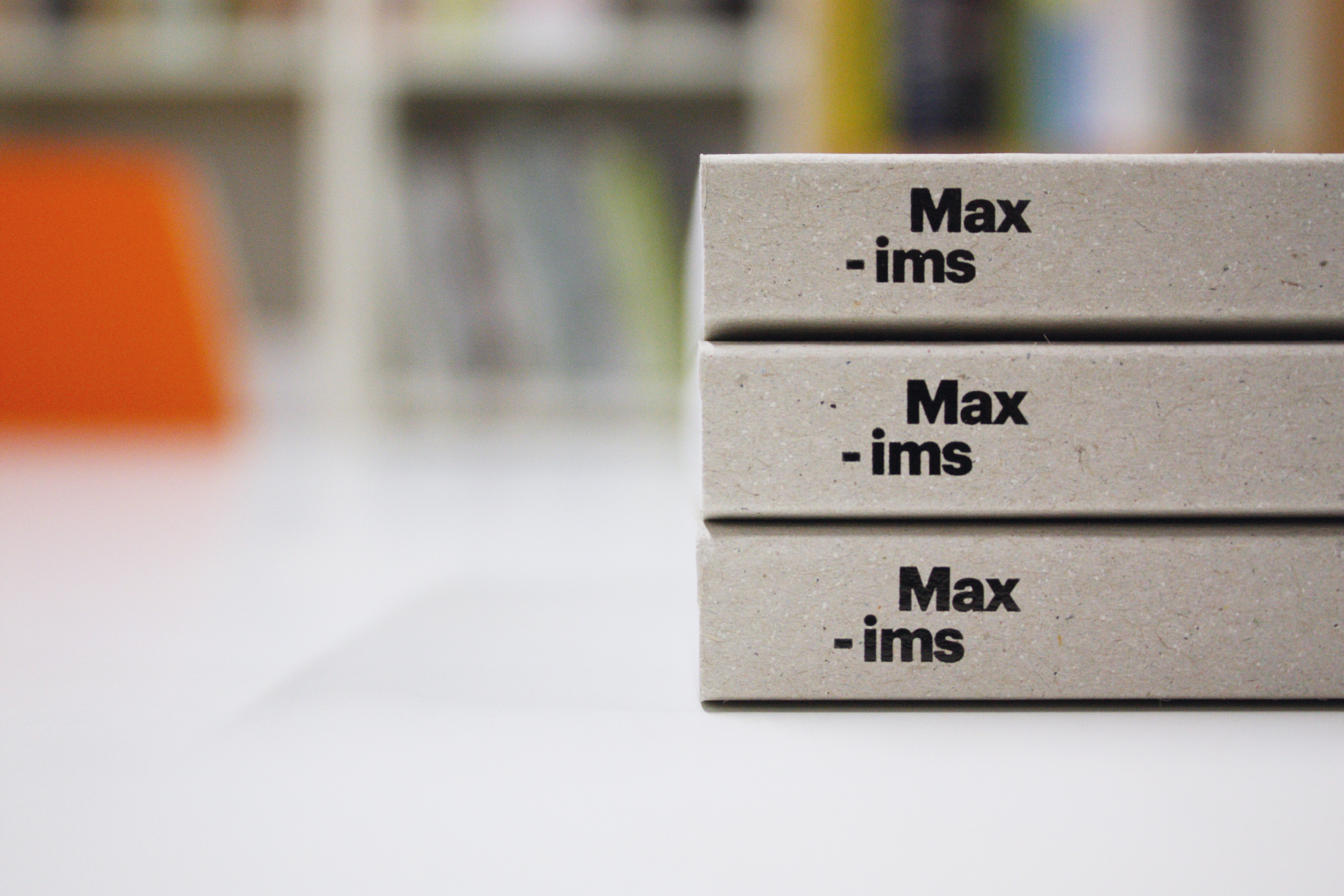 Max Fordham 50th Anniversary book Max-ims