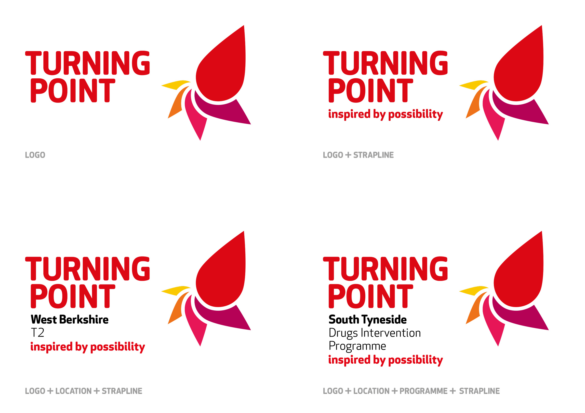 Turning Point Charity rebrand naming architecture conventions