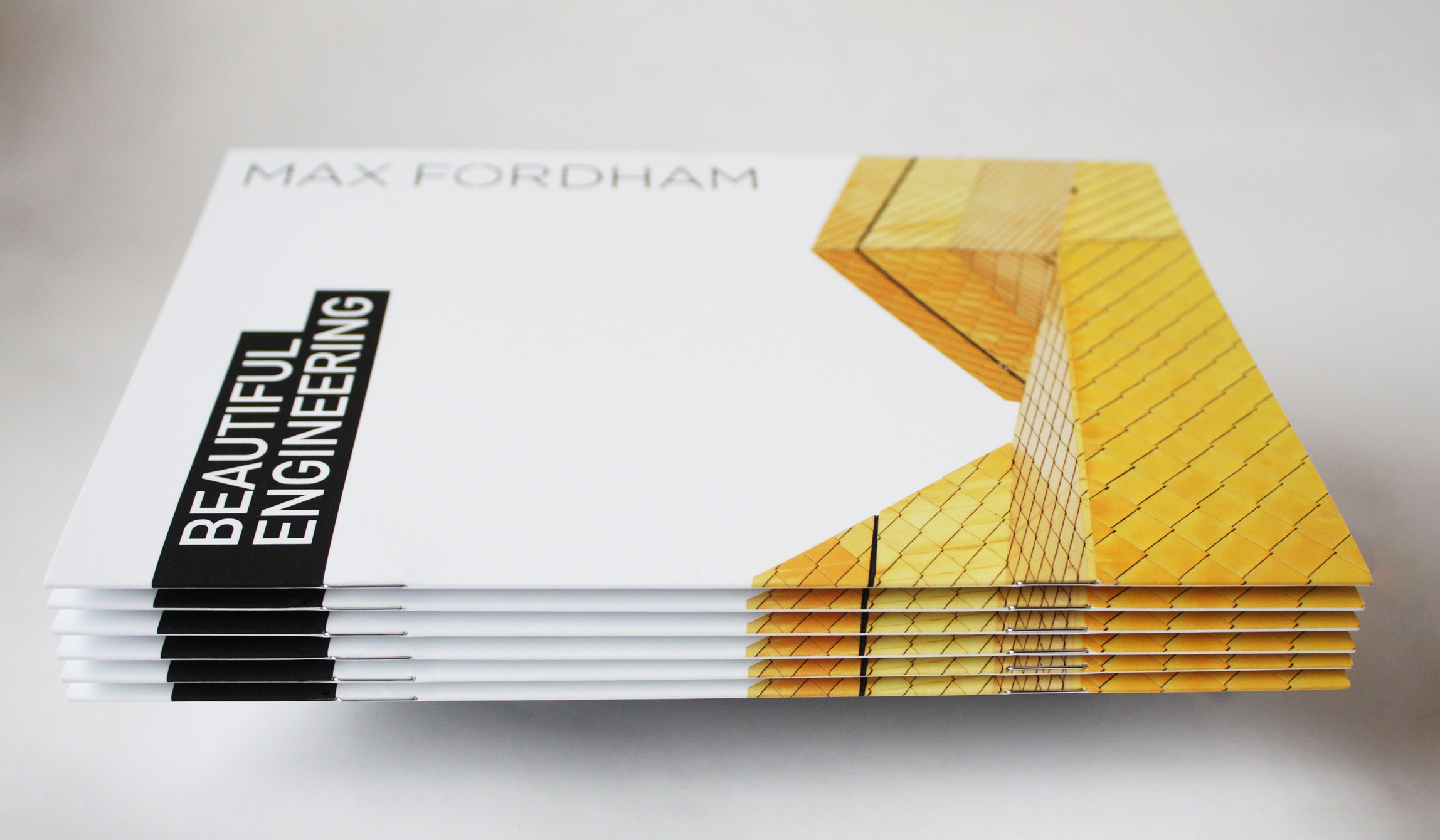 Max Fordham rebrand beautiful engineering marketing brochure