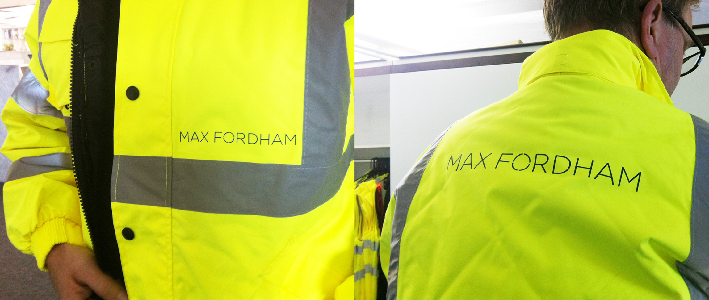 Max Fordham rebrand beautiful engineering hi vis jackets