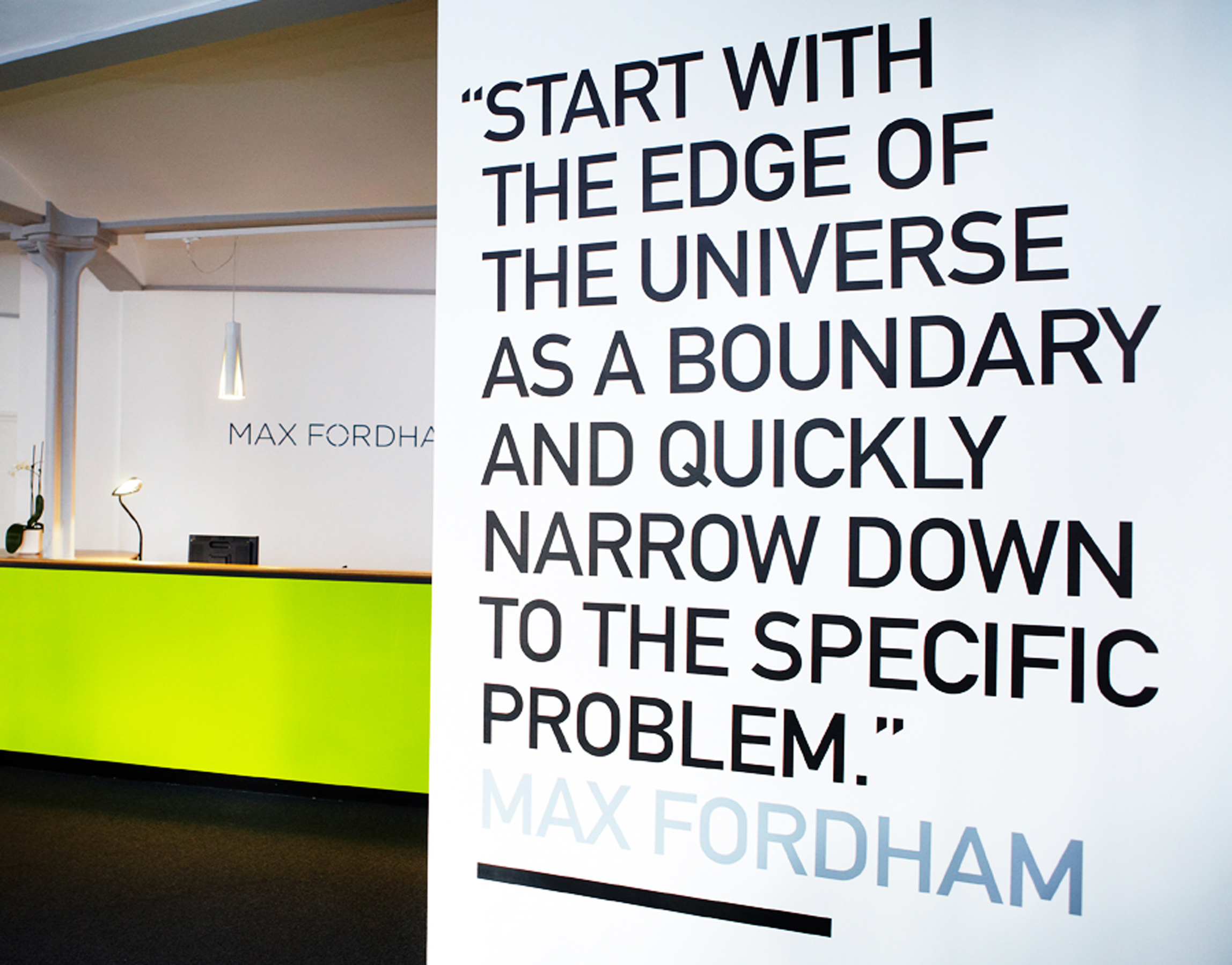 Max Fordham inspirational quote rebrand beautiful engineering