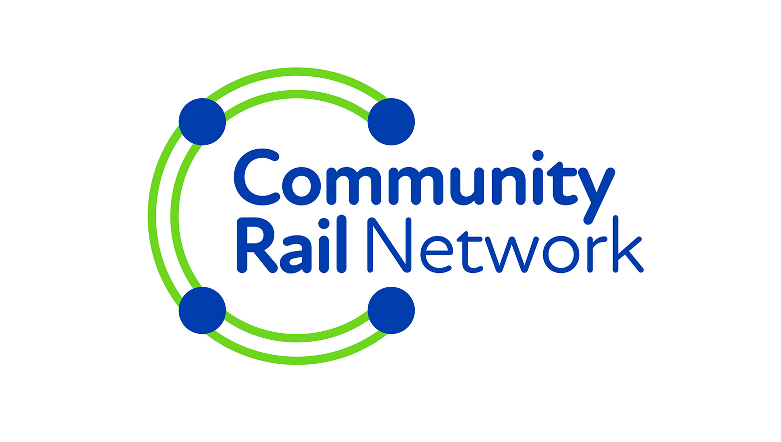 community rail network rebrand logo