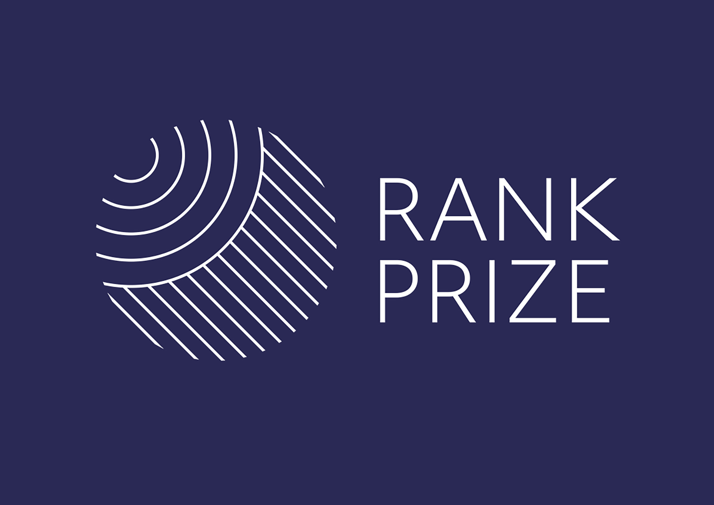 Rank Prize logo charity rebrand