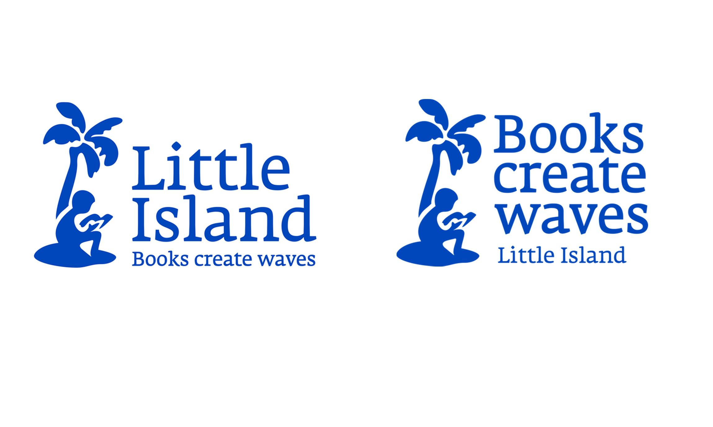Little Island publishing logo lockups