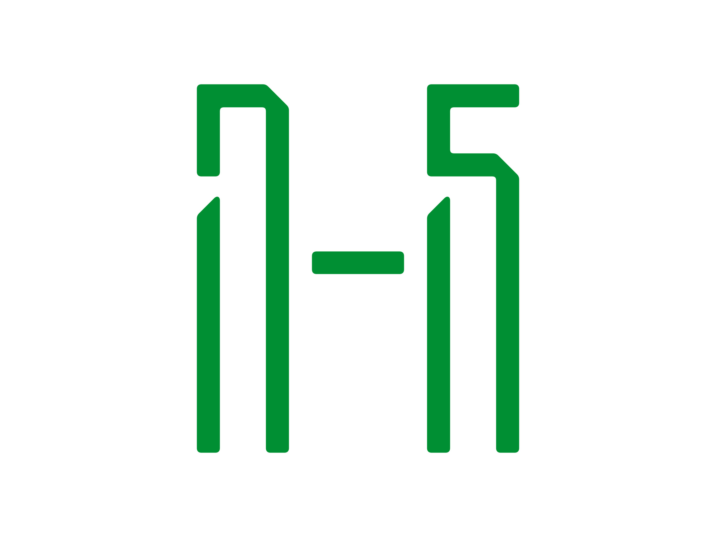 Hunters law symbol H 1715 in green